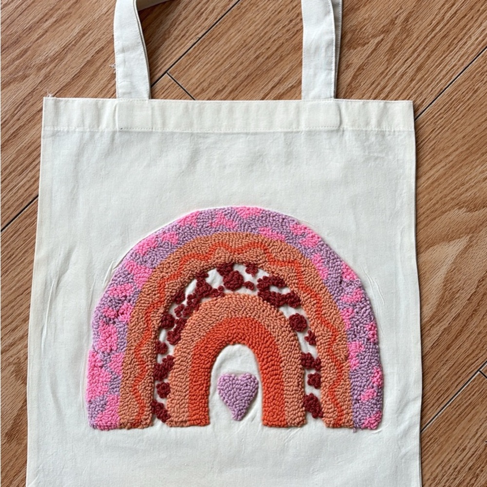Colorful Rainbow Tote Bag
